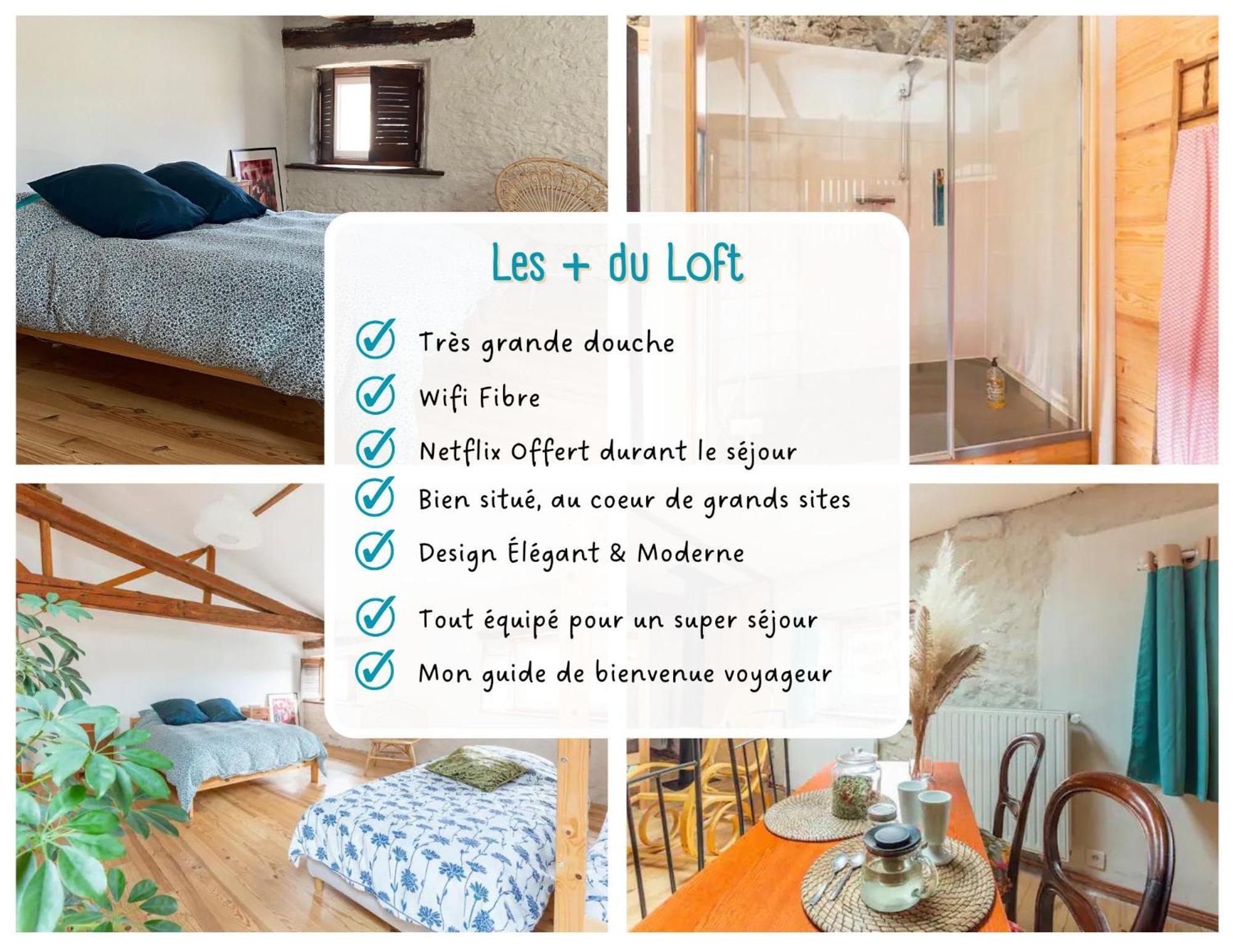 Chambre Triple Deluxe - Gite De La Louve Fougax-et-Barrineuf 外观 照片
